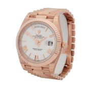 Rolex Day-Date 18K Rose Gold - 228235