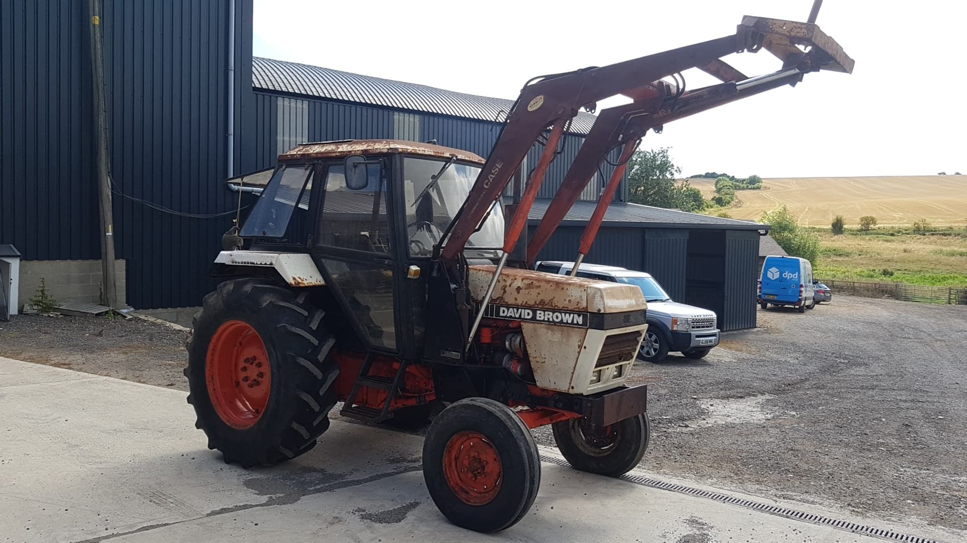 1982, David Brown 1390 with Loader 5000+hours - Image 3 of 7