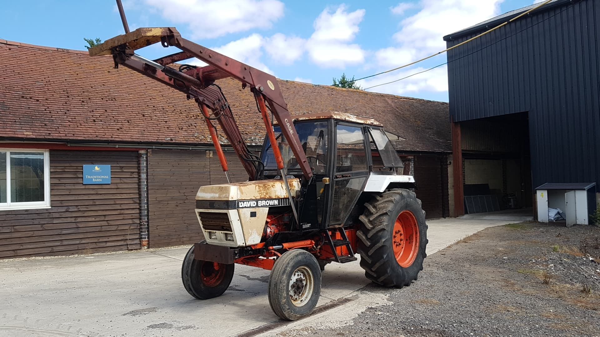 1982, David Brown 1390 with Loader 5000+hours - Image 4 of 7