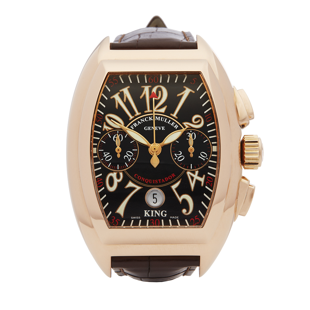 Franck Muller King Conquistador 18K Rose Gold - 8005 CC - Image 2 of 6