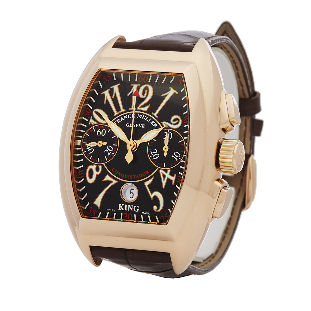 Franck Muller King Conquistador 18K Rose Gold - 8005 CC