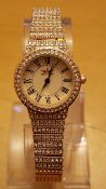 BRAND NEW LADIES SOFTECH FASHION DRESS WATCH, 656, COMPLETE WITH GIFT POUCH