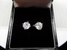 Diamond Stud Earrings