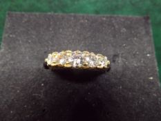 18CT Gold Diamond ring