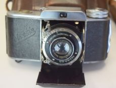 Scarce Beirette 35mm Folding Camera And Case
