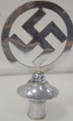 WW2 Chromed Swastika