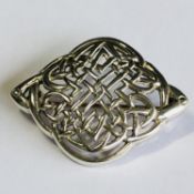 Silver (925) Celtic Design Brooch Pin