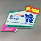 RARE LONDON 2012 OLYMPIC GAMES BRITISH AIRWAYS COLLECTOR FLAG PIN BADGE SPAIN