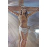 Limited Edition Crucifixion Print By Carlo Pariti