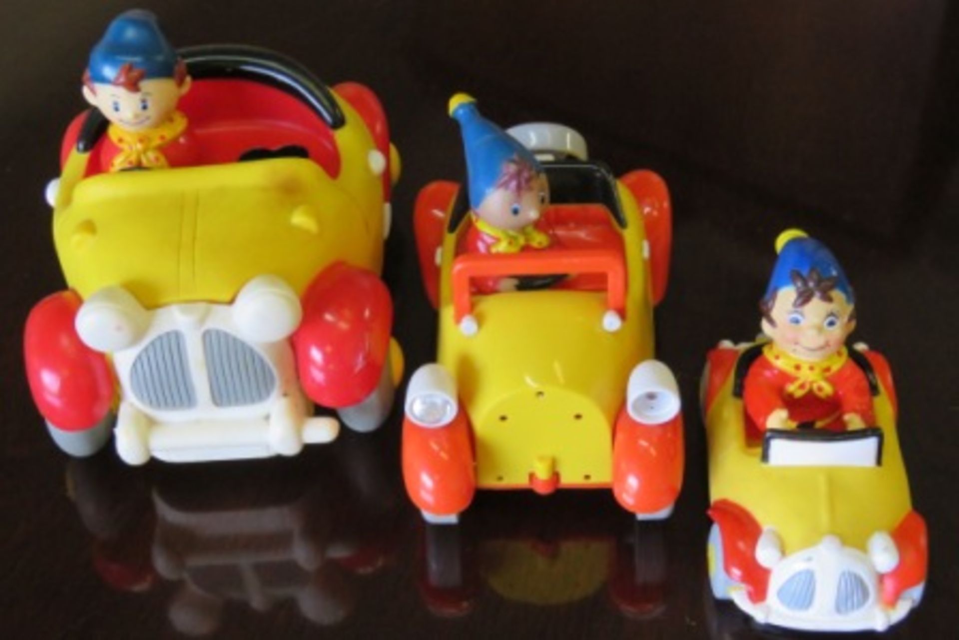 3 X Vintage Noddy Toy Cars - Image 2 of 2