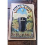 Tin Plate Guinness Advertising Sign