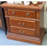 Decorative Shell Inlaid Chest Of Drawers