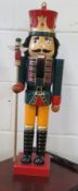 Wooden Soldier Puppet Toy - 62cm Tall