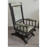 Early Vintage American Style Rocking Chair