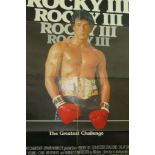 Original Used Usa Cinema Poster - Rocky Iii