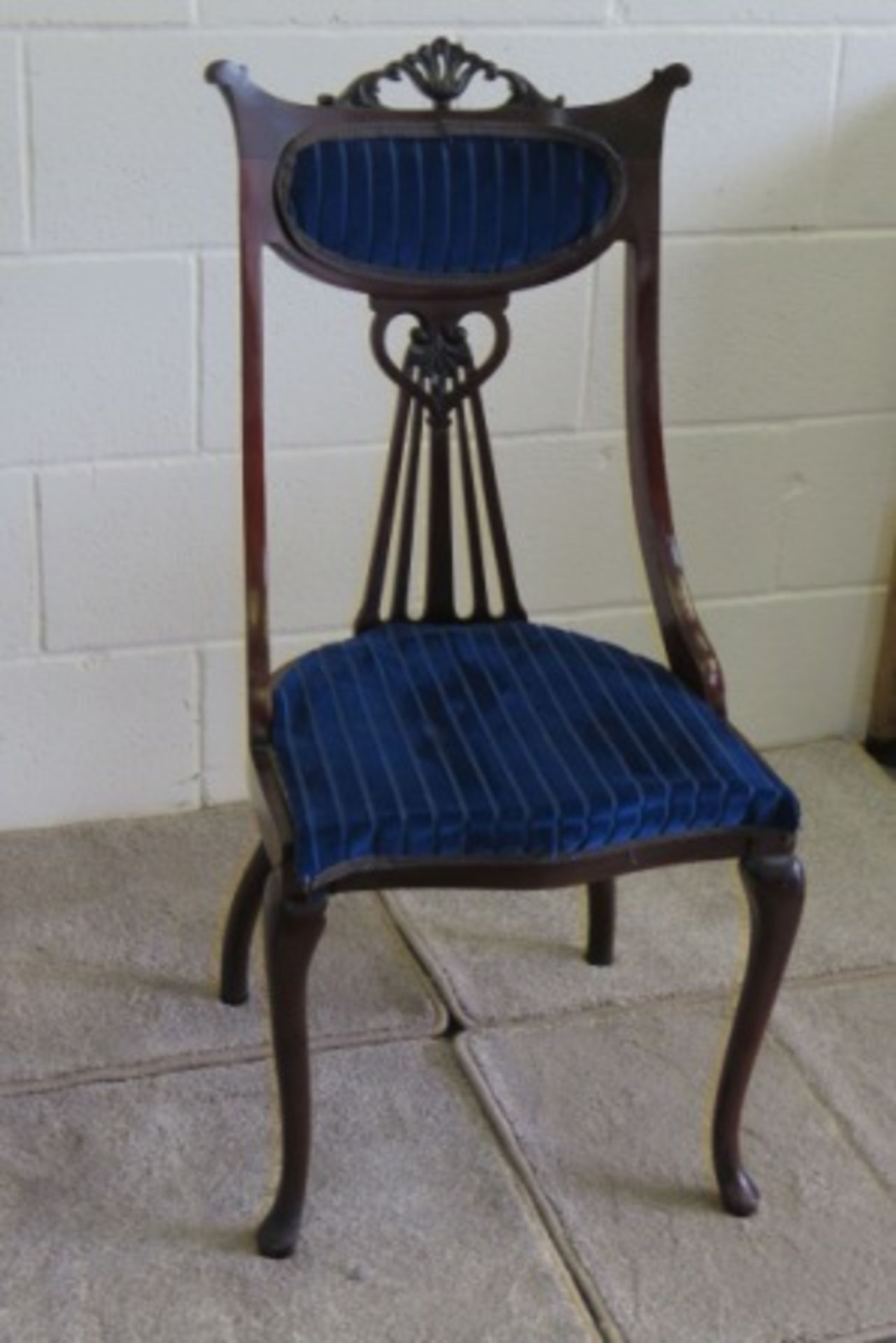 Mahogany Nursing / Bedroom Chair - Image 2 of 4