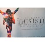 Original Used 2009 Cinema Poster - Michael Jackson