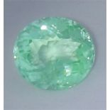 IGI Certified 1.17 ct. Paraiba Tourmaline - Neon Yellowish Green - BRAZIL