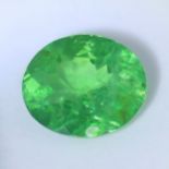 GIA Certified 0.98 ct. Tsavorite (Grossularite-Garnet) - KENYA, East-Africa