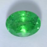 GIA Certified 1.04 ct. Tsavorite (Grossularite-Garnet) - KENYA, East-Africa