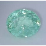 GIA Certified 1.60 ct. Neon Green Paraiba Tourmaline - BRAZIL