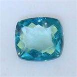 GIA Certified 0.24 ct. Grandidierite - Rare stone - MADAGASCAR