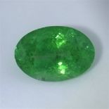 GIA Certified 1.06 ct. Tsavorite (Grossularite - Garnet) - KENYA, East-Africa