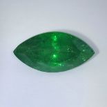 GIA Certified 2.59 ct. Tsavorite (Grossularite - Garnet) - KENYA, East-Africa