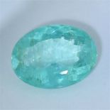 GIA Certified 4.34 ct. Neon Blue Green Paraiba Tourmaline - BRAZIL