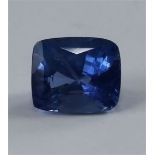 GIA Certified 5.03 ct. Blue Sapphire Untreated - BURMA