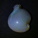 IGI Certified 10.10 ct. Carved Opal - AUSTRALIA