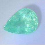 GIA Certified 1.16 ct. Neon Green Paraiba Tourmaline - BRAZIL