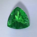 GIA Certified 1.34 ct. Tsavorite (Grossularite - Garnet) - KENYA, East-Africa