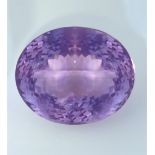 IGI certified 60.62 ct. Purple Amethyst - BRAZIL