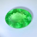 GRS Certified 3.43 ct. Tsavorite (Grossularite - Garnet) Untreated - KENYA