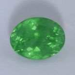 GIA Certified 1.81 ct. Tsavorite (Grossularite-Garnet) - KENYA, East-Africa