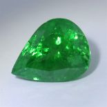 GIA Certified 2.52 ct. Tsavorite (Grossularite - Garnet) - KENYA, East-Africa