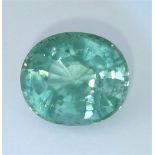 GIA Certified 4.71 ct. Neon Bluish Green Paraiba Tourmaline - BRAZIL