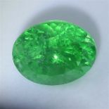 GIA Certified 1.03 ct. Tsavorite (Grossularite - Garnet) KENYA, East-Africa