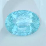 GIA Certified 47.93 ct. Greenish Blue Aquamarine - BRAZIL