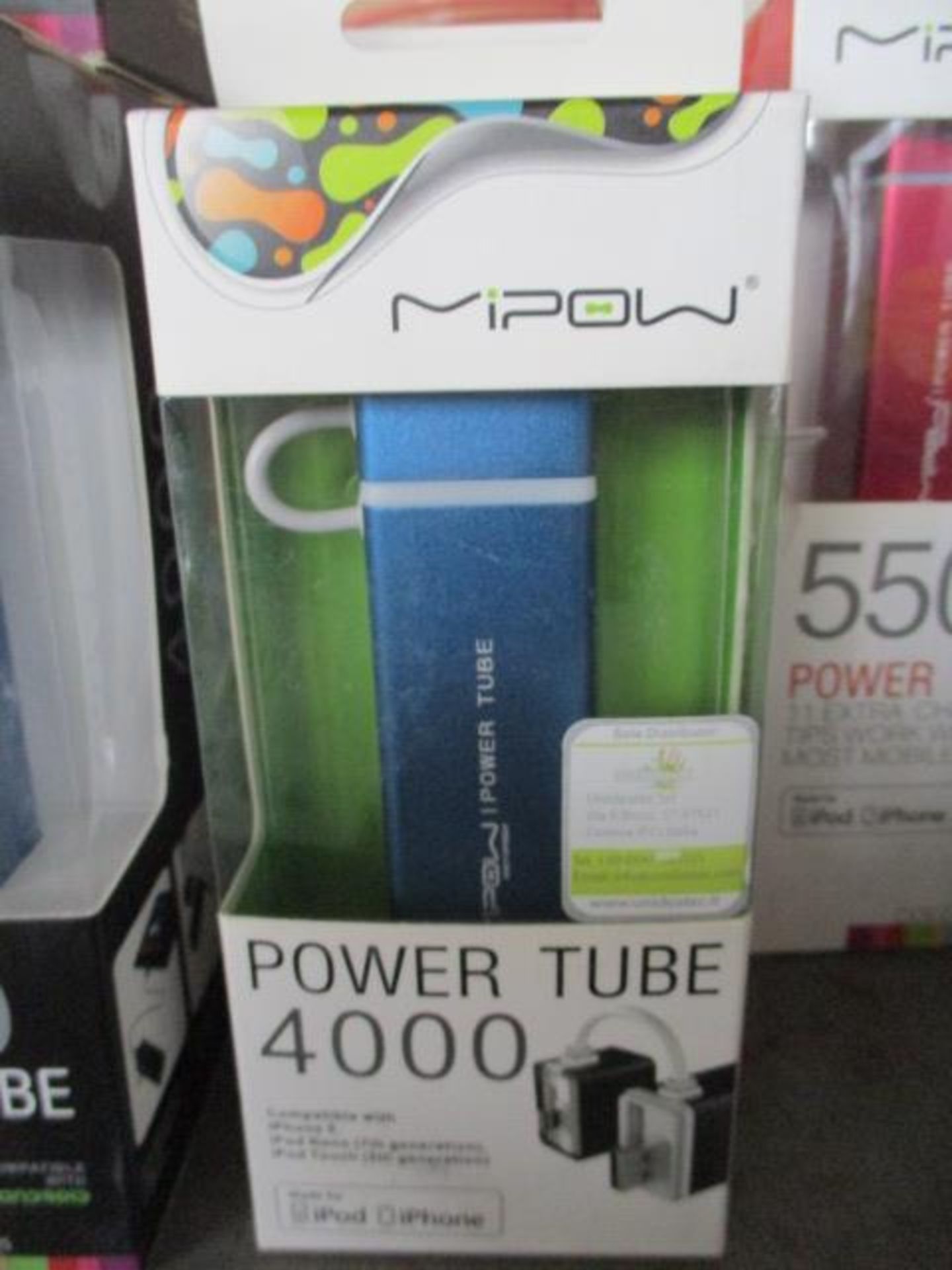 MiPow 4000Mah Power Tube recharger unit - Premium quality new and unused - rrp £49 + - comes comple