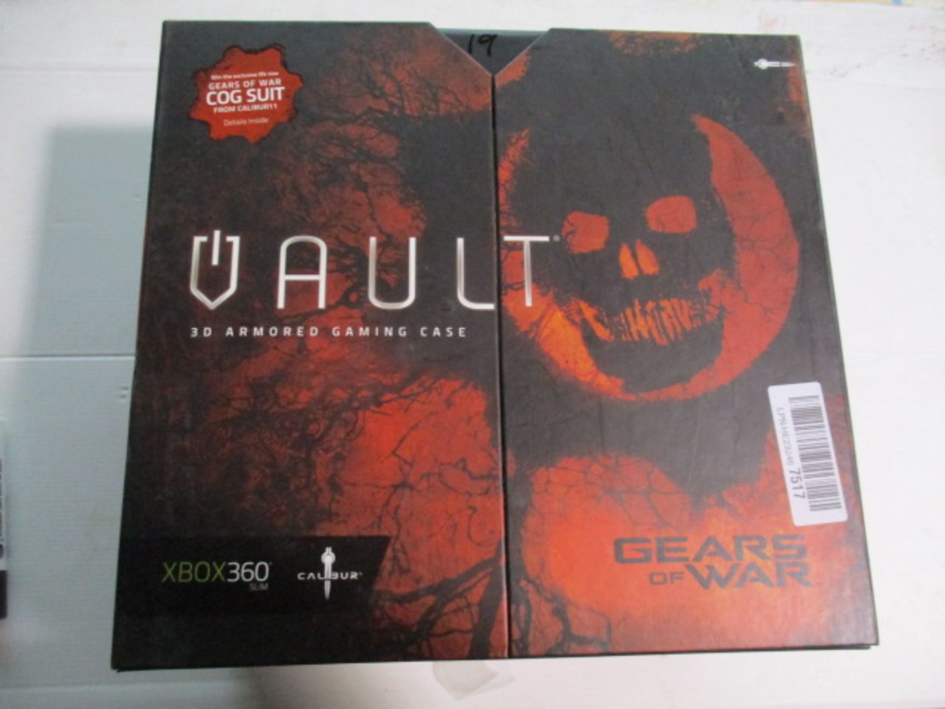 Vault Xbox 360 3D armoured gaming case set boxed and unchecked