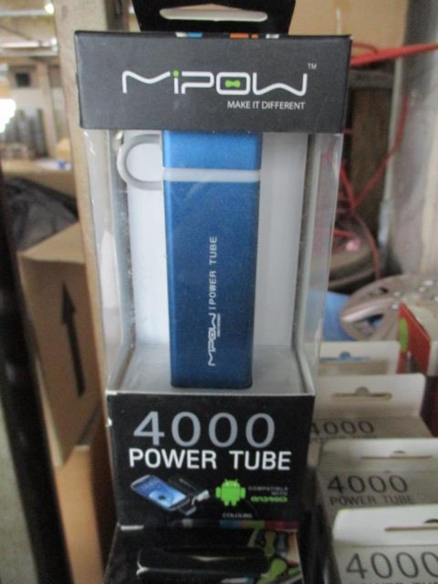 MiPow 4000Mah Power Tube recharger unit - Premium quality new and unused - rrp £49 + - comes comple