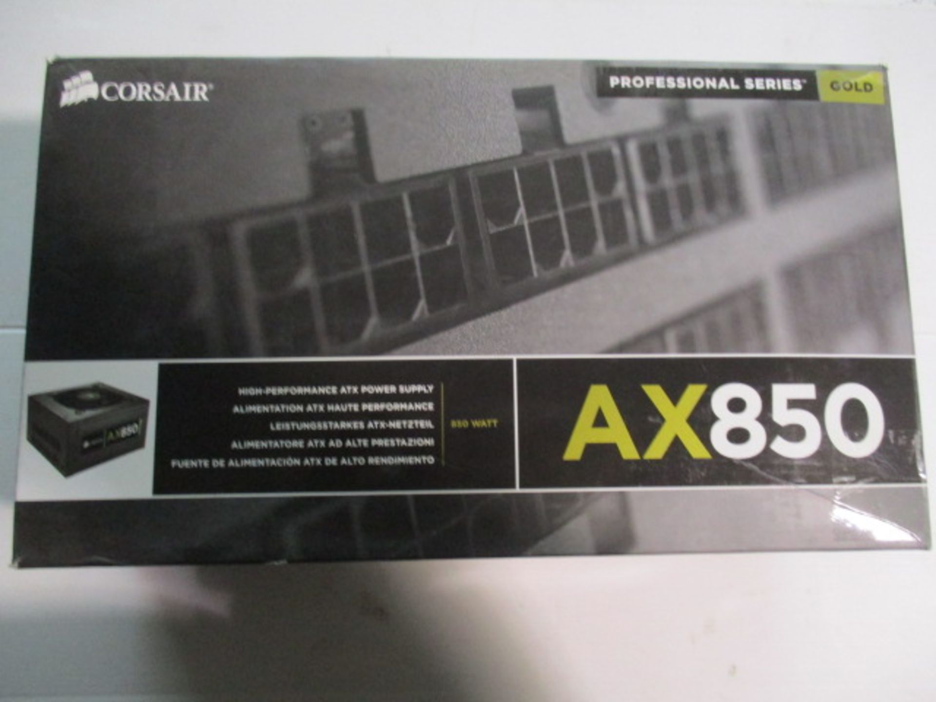 Corsair AX850 fan system premium PSU boxed and unchecked rrp £100+ - Image 2 of 4