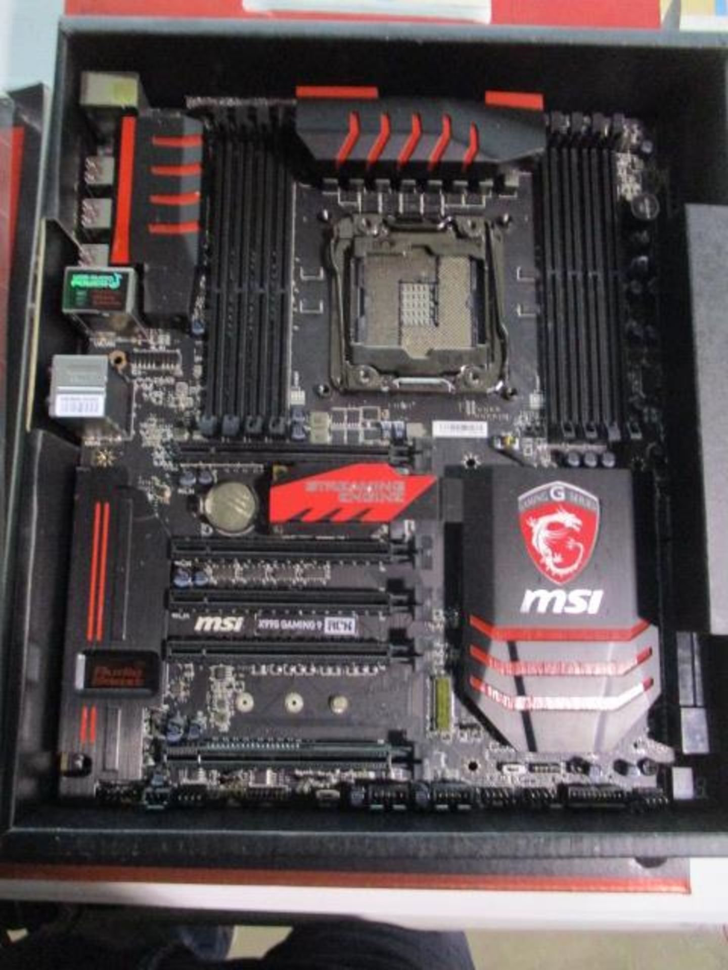 Msi Gaming X99s Streaming Engine Motherboard boxed and unchecked rrp £150+ - Image 3 of 3