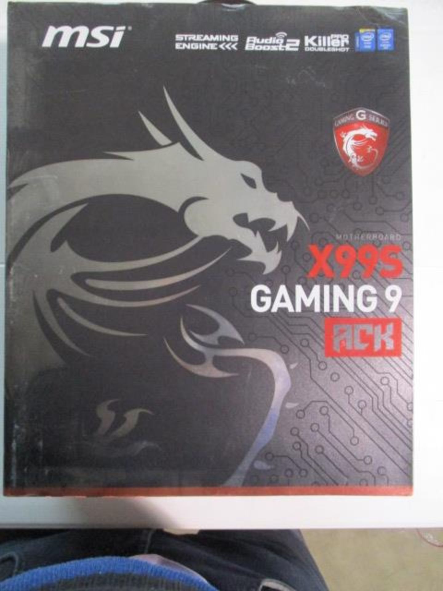 Msi Gaming X99s Streaming Engine Motherboard boxed and unchecked rrp £150+