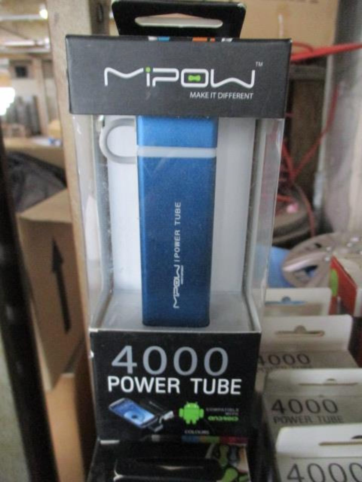 MiPow 4000Mah Power Tube recharger unit - Premium quality new and unused - rrp £49 + - comes comple