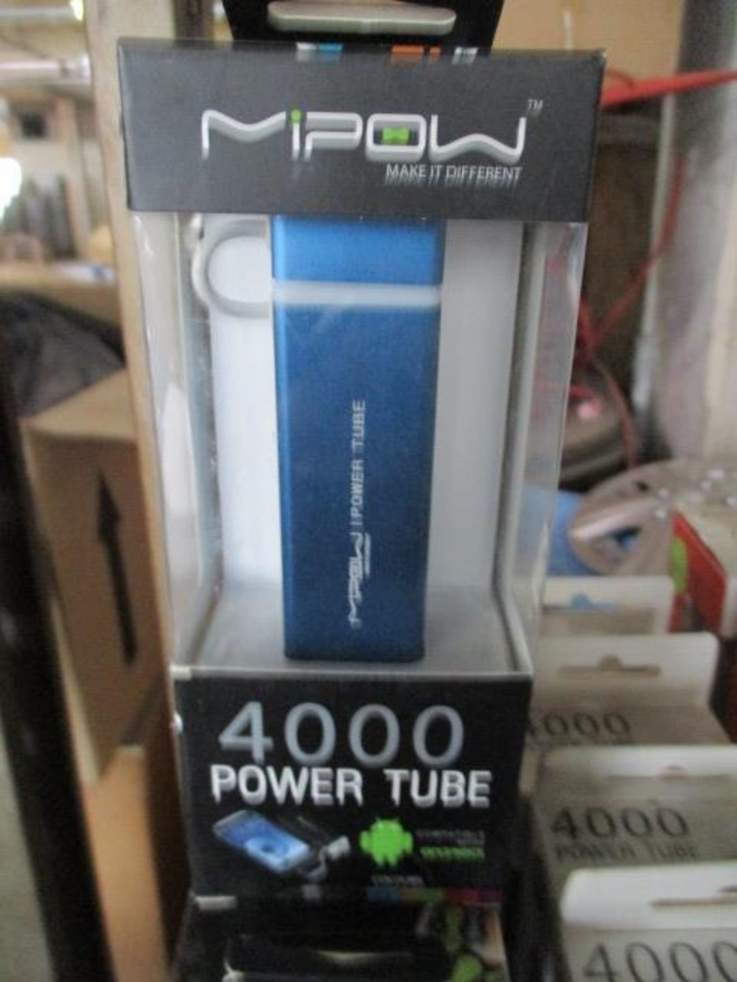 MiPow 4000Mah Power Tube recharger unit - Premium quality new and unused - rrp £49 + - comes comple