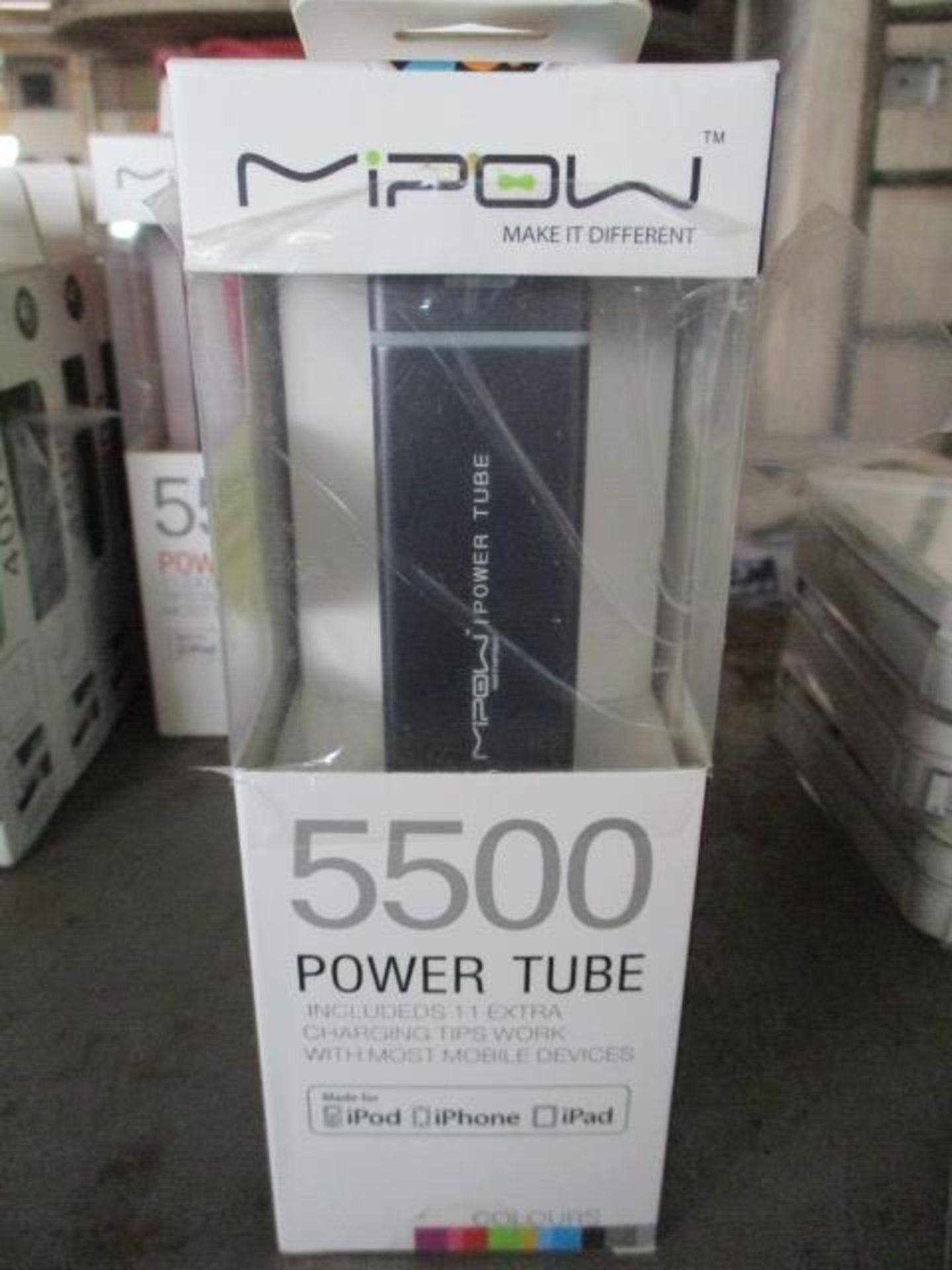 MiPow 5500Mah Power Tube recharger unit - Premium quality new and unused - rrp £59 + - comes comple