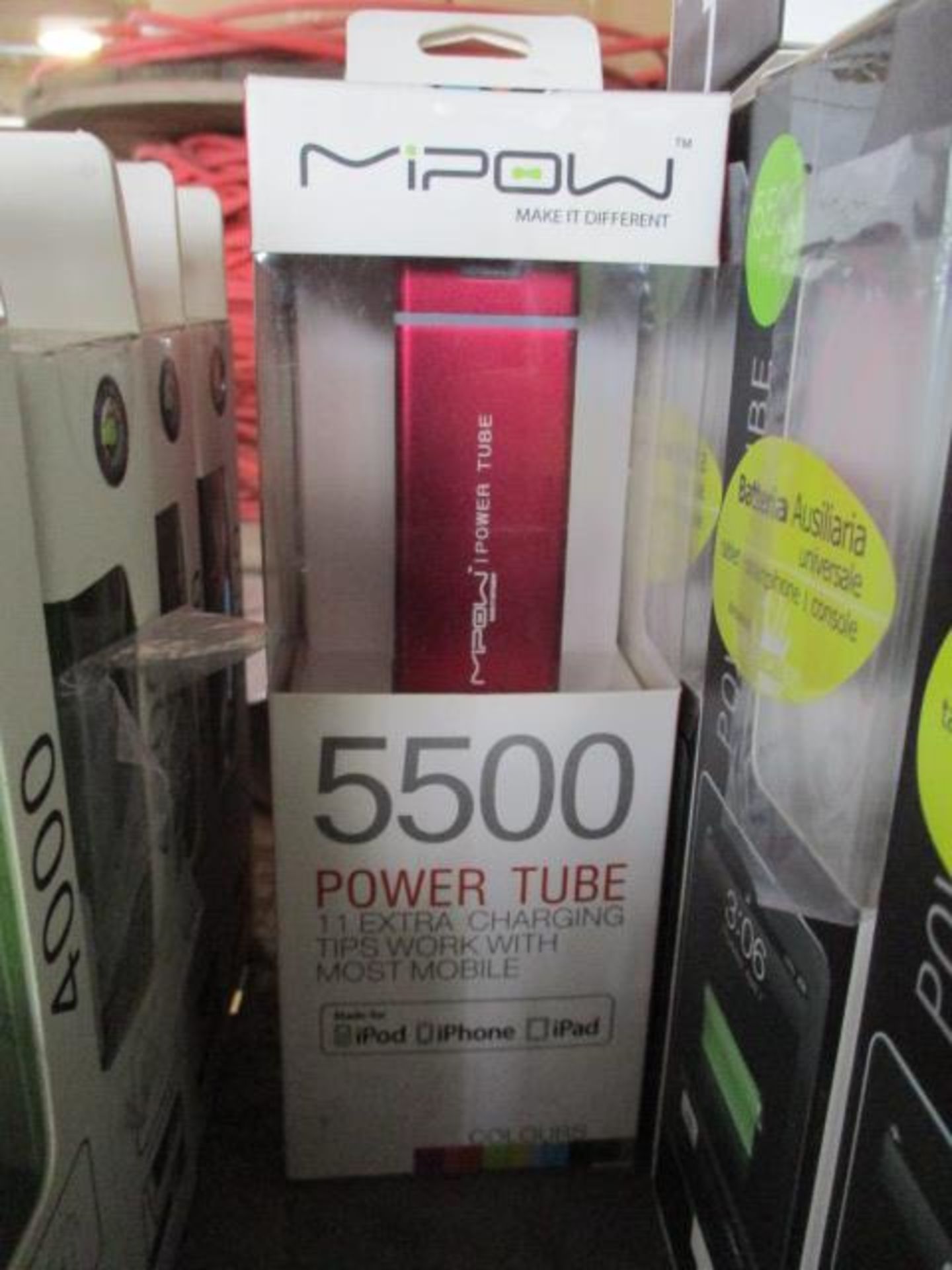 MiPow 5500Mah Power Tube recharger unit - Premium quality new and unused - rrp £59 + - comes comple